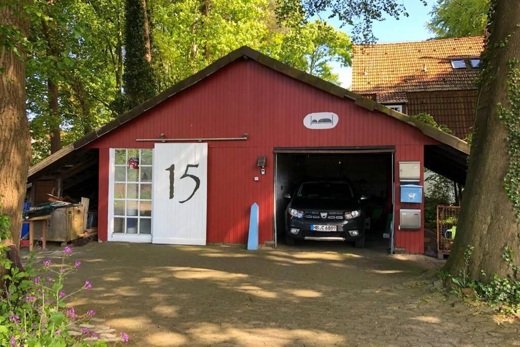 Gemuetliches Nest Fuer Zwei Personen Zum Ausspannen Beverstedt Bagian luar foto